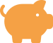 Piggy bank icon